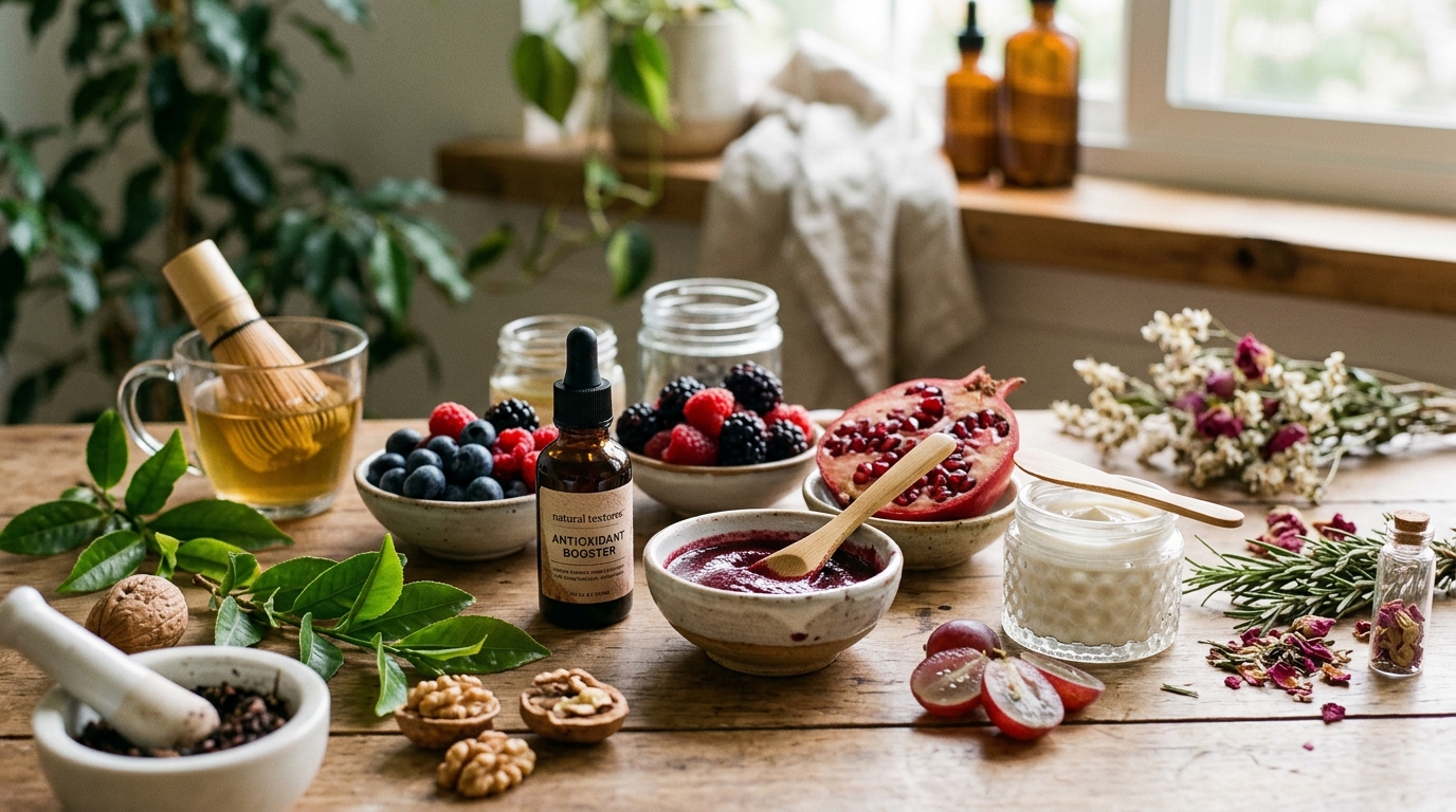 Polyphenols and Antioxidants: Powerful Plant Compounds for Skin